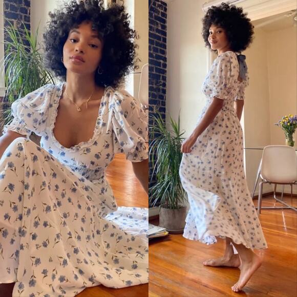 Sister Jane Perennial Floral Maxi Dress - Picture 1 of 6